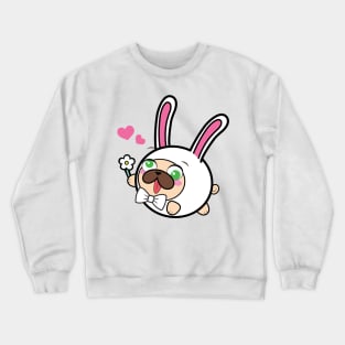 Doopy the Pug Puppy - Easter Crewneck Sweatshirt